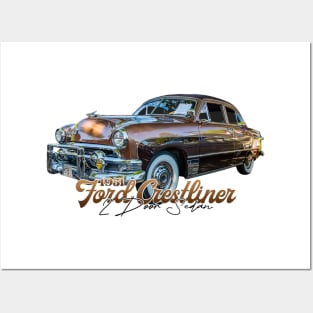 1951 Ford Crestliner Two Door Sedan Posters and Art